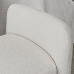Banc rembourré en polyester avec cadre en H et rembourrage en mousse – 52" L, capacité de 250 lb, assemblage facile