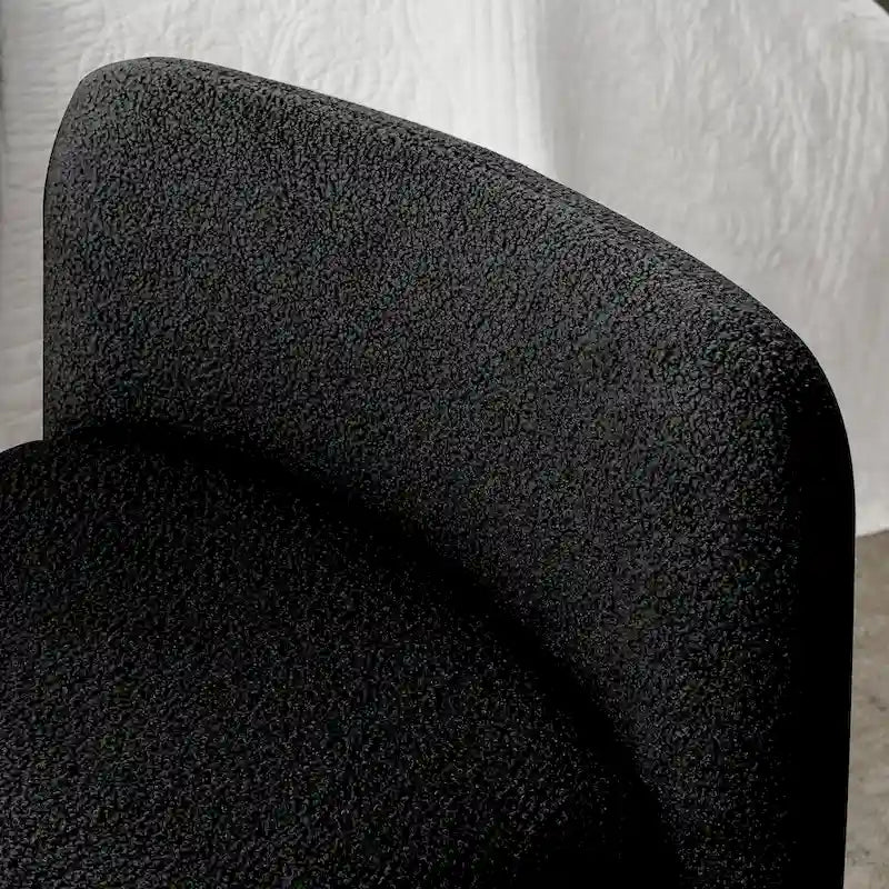 Banc rembourré en polyester avec cadre en H et rembourrage en mousse – 52" L, capacité de 250 lb, assemblage facile