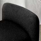 Banc rembourré en polyester avec cadre en H et rembourrage en mousse – 52" L, capacité de 250 lb, assemblage facile