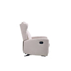 Fauteuil inclinable à bascule pour salon, fauteuil inclinable moderne réglable, canapé inclinable avec support lombaire