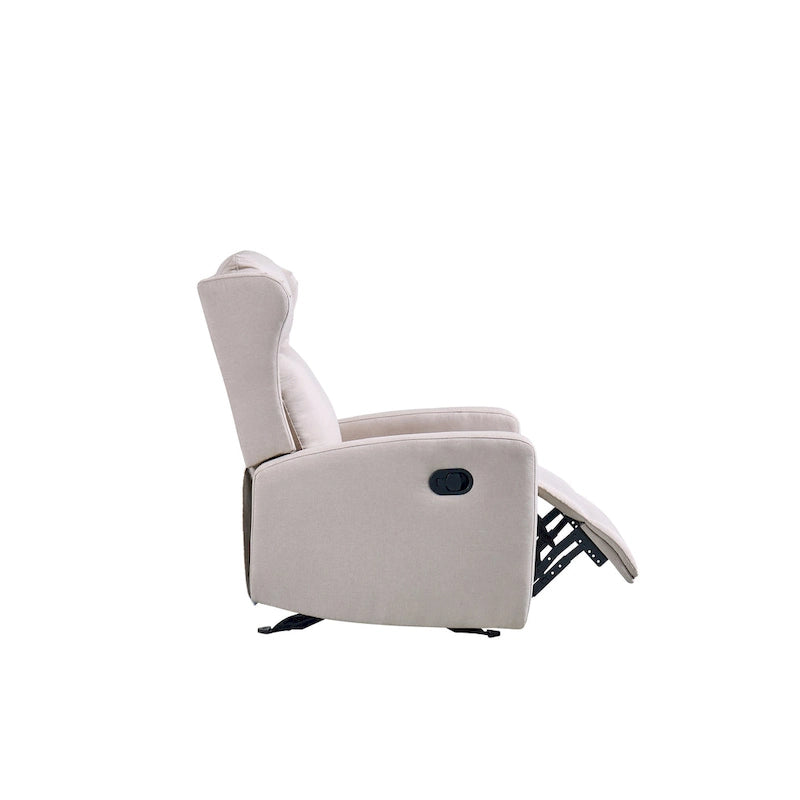 Fauteuil inclinable à bascule pour salon, fauteuil inclinable moderne réglable, canapé inclinable avec support lombaire