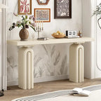 Console de 60" de long, table d'entrée, table d'appoint pour salon et couloir