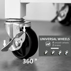 Îlot de cuisine avec plateau en acier inoxydable (tabouret non inclus)