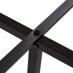 Lit plateforme en métal King Size avec lumières LED, tête de lit en bois et 2 tiroirs