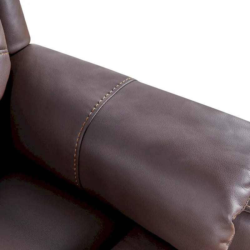 Fauteuil inclinable électrique noir, avec massage, chauffage, ports USB, support de téléphone et poches latérales, inclinaison réglable jusqu'à 139