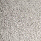 Canapé 3 places en lin gris clair 83 po avec garniture cloutée, accoudoirs inclinés et coussins décoratifs bleu marine – Poids maximal supporté : 227 kg (500 lb)
