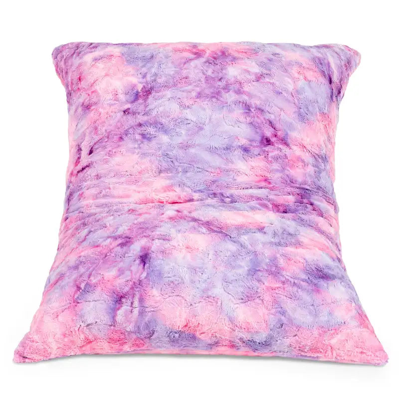 3.5 Pieds Géant Faux Fourrure Oreiller de Sol pour Enfants – Pouf, Tapis de Sol et Lit de Repos