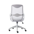 Chaise de bureau ergonomique en maille avec assise et support lombaire réglables en hauteur