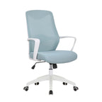 Chaise de bureau ergonomique en maille avec assise et support lombaire réglables en hauteur