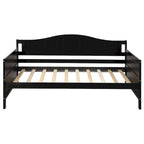 Lit de repos double en bois avec lit gigogne