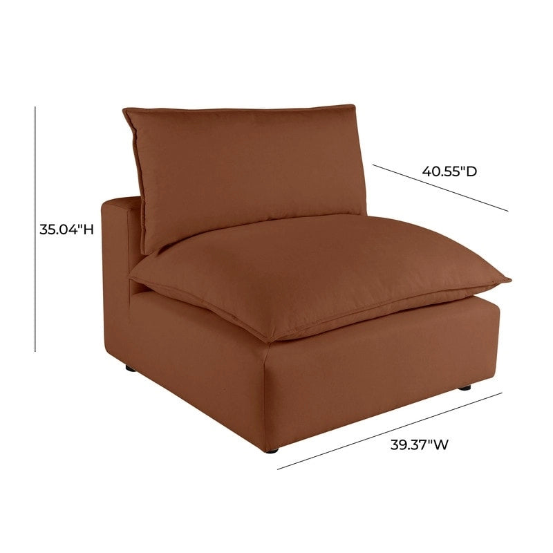 Fauteuil sans accoudoirs modulable Cali (unité)