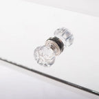 Table coiffeuse console 3 tiroirs avec miroir