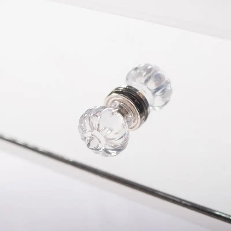 Table coiffeuse console 3 tiroirs avec miroir