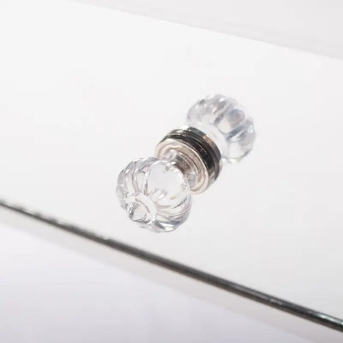 Table coiffeuse console 3 tiroirs avec miroir