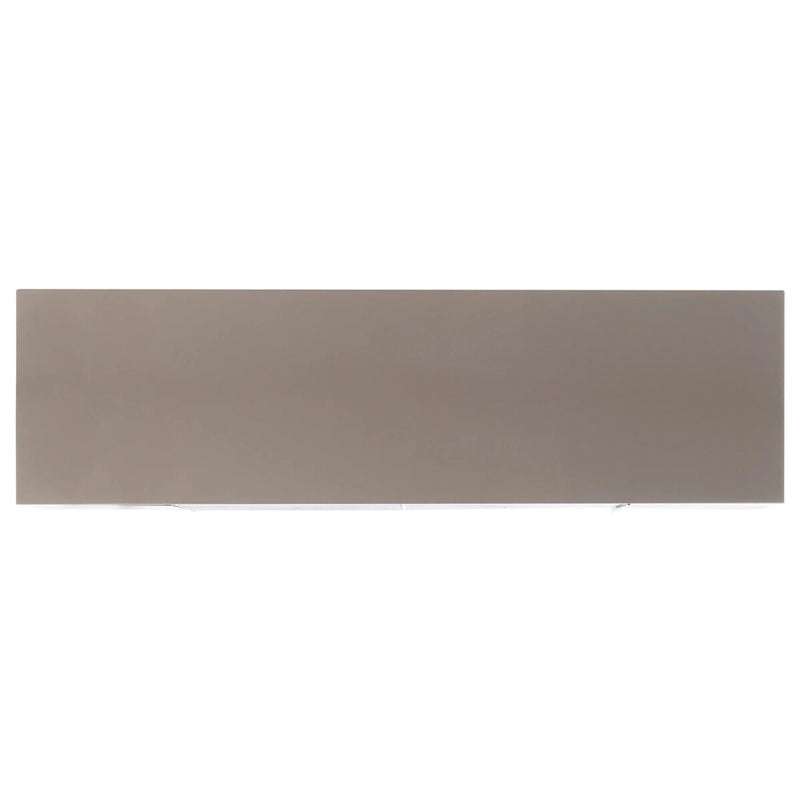 Meuble TV chevrons 60 po avec fini noyer et 4 portes de rangement