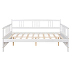 Lit de repos jumeau en bois massif avec rangement et 10 lattes – Canapé et lit combinés