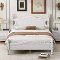 Lit plateforme de style rétro, Cadre de lit plateforme en bois