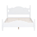 Lit plateforme de style rétro, Cadre de lit plateforme en bois