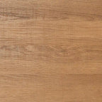 Table à manger industrielle rustique Mid-Century avec pieds en épingle – 150 cm de large, finition gris canyon