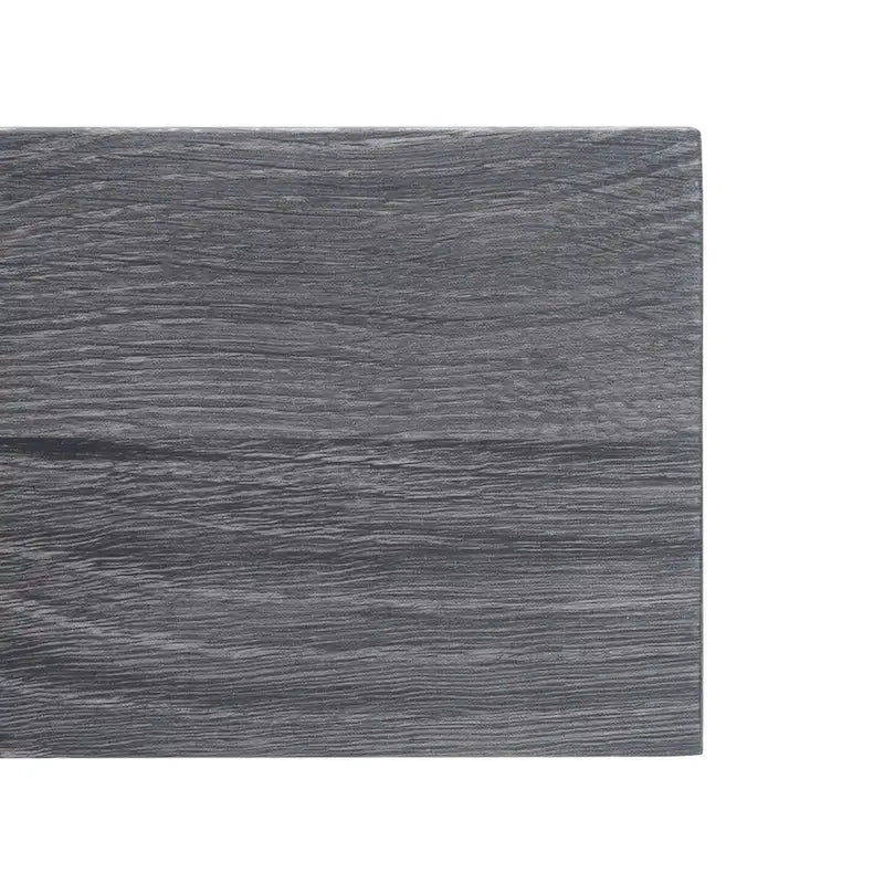 Table à manger industrielle rustique Mid-Century avec pieds en épingle – 150 cm de large, finition gris canyon