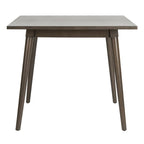 Table de salle à manger carrée contemporaine avec pieds de style vintage – 36 po