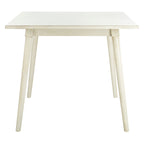 Table de salle à manger carrée contemporaine avec pieds de style vintage – 36 po