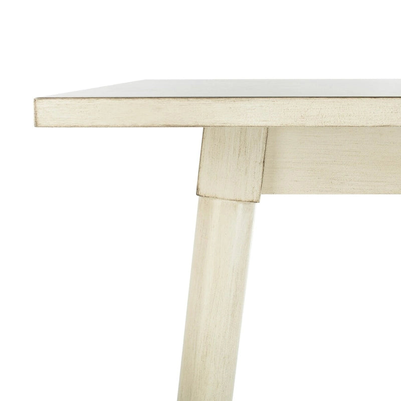 Table de salle à manger carrée contemporaine avec pieds de style vintage – 36 po